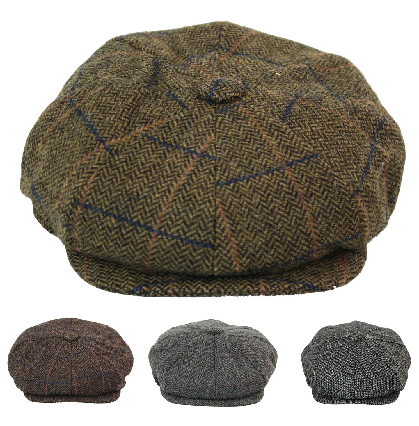 Muški vintage tvid šešir Peaky Blinders