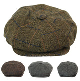 Muški vintage tvid šešir Peaky Blinders