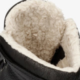 P03 Aviator - Muške crne kožne gležnjače