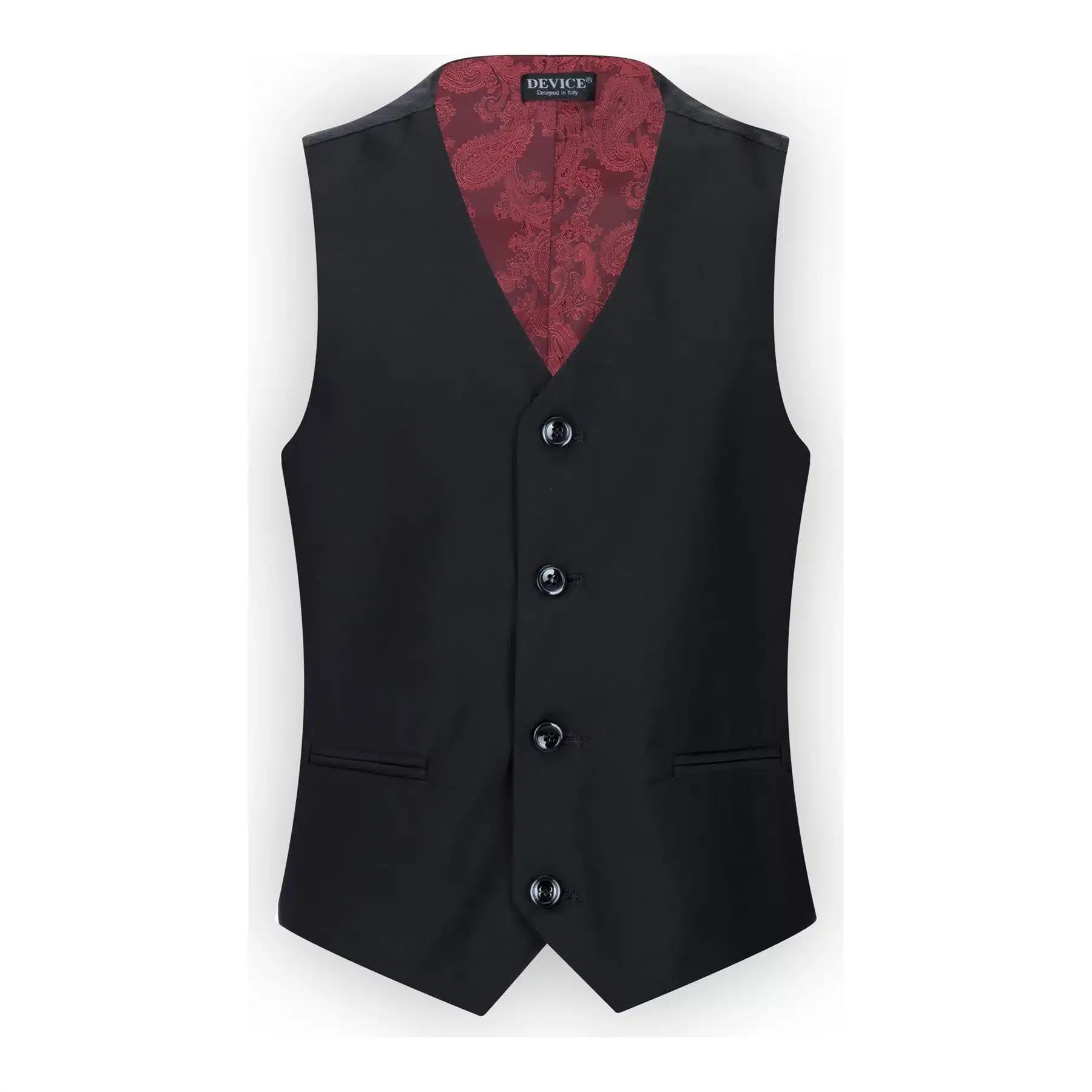 Dječačko crno odijelo od 3 dijela, krojeno, klasično, za vjenčanje, žalost, sprovod