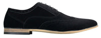 Patron 238 Muške brogue cipele od brušene kože, elegantne, crvene, smeđe, tamnoplave, crne, s vezicama, retro