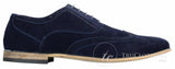 Patron 238 Muške brogue cipele od brušene kože, elegantne, crvene, smeđe, tamnoplave, crne, s vezicama, retro