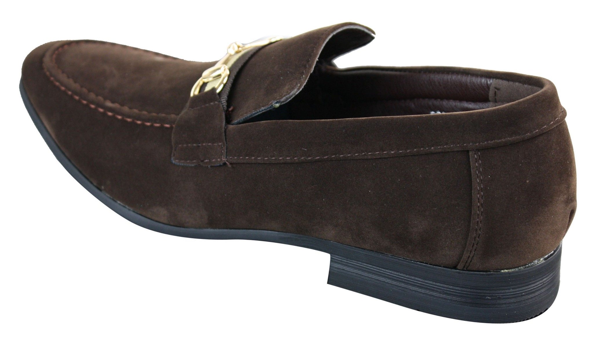 Patron 239 Suede Muške cipele od brušene kože s kopčom Slip-on mokasine elegantne ležerne tamnoplave smeđe crne PU