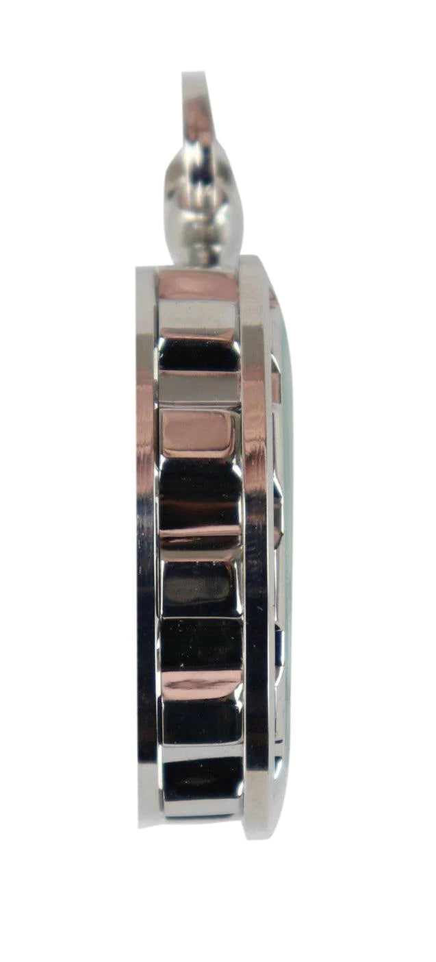 Automatski mehanički vintage džepni srebrni sat