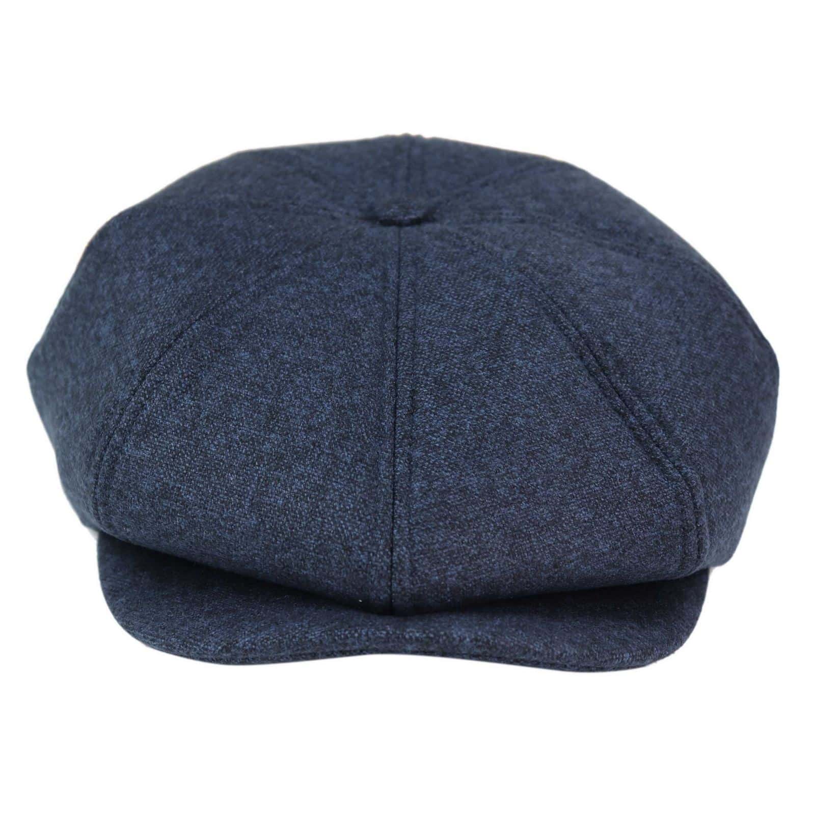 Muška kapa Peaky Blinders s 8 panela - tamnoplava