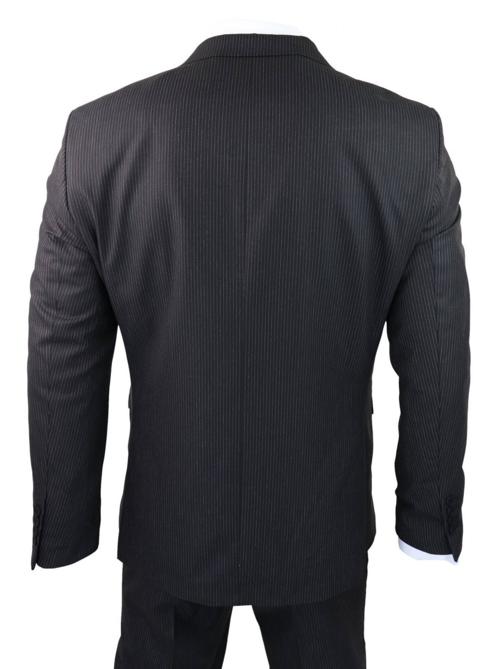 Crno prugasto odijelo od 3 dijela - RC20-02