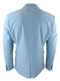 Muški baršunasti sako, smoking, crni satenski rever, pastelno plava, ružičasta, zelena