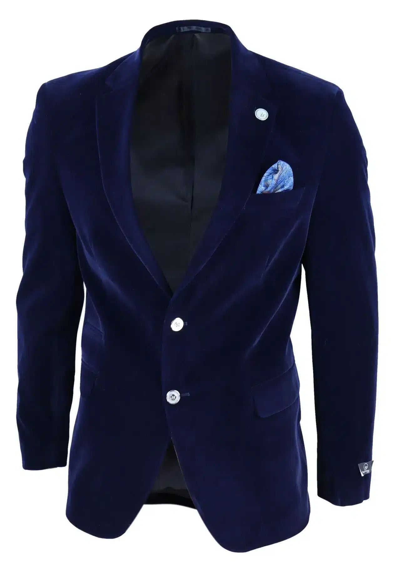 Muški baršunasti sako, sako s 2 gumba, elegantno-ležerno, formalno, krojeno