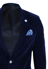 Muški baršunasti sako, sako s 2 gumba, elegantno-ležerno, formalno, krojeno